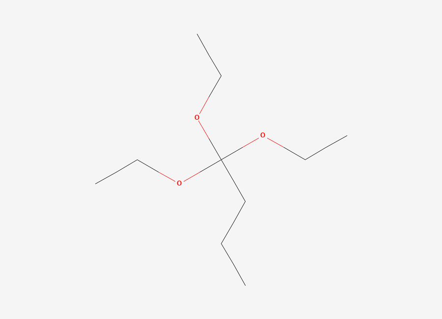 Two-dimensional chemical structure of 1,1,1-Triethoxybutane