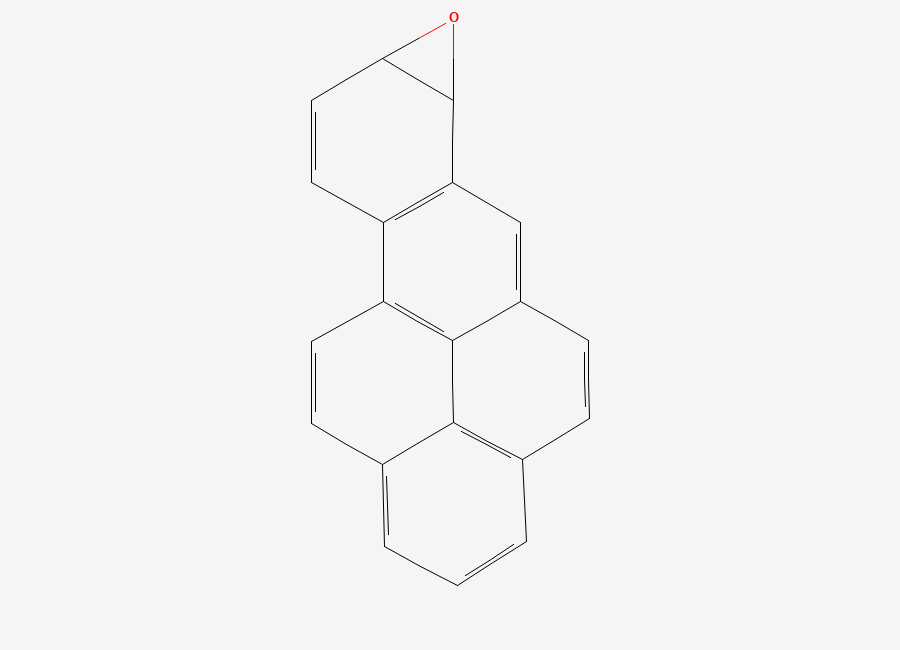 Two-dimensional chemical structure of 6b,7a-Dihydrobenzo(10,11)chryseno(1,2-b)oxirene, CAS 36504-65-1