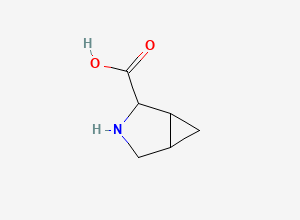 Two-dimensional chemical structure of 3-Azabicyclo[3.1.0]hexane-2-carboxylic acid