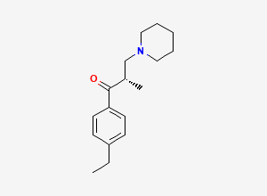 Two-dimensional chemical structure of (S)-eperisone