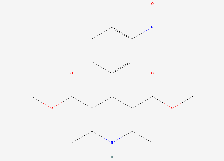 Two-dimensional chemical structure of Nicardipine dimethyl ester