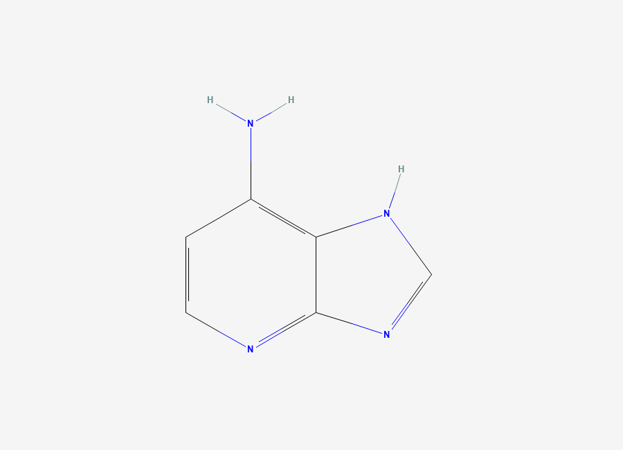 Two-dimensional chemical structure of 3H-imidazo(4,5-b)pyridin-7-amine