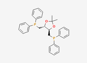 Two-dimensional chemical structure of (-)-Diop
