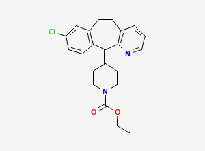 Two-dimensional chemical structure of Desloratadine EP Impurity C, CAS 79794-75-5