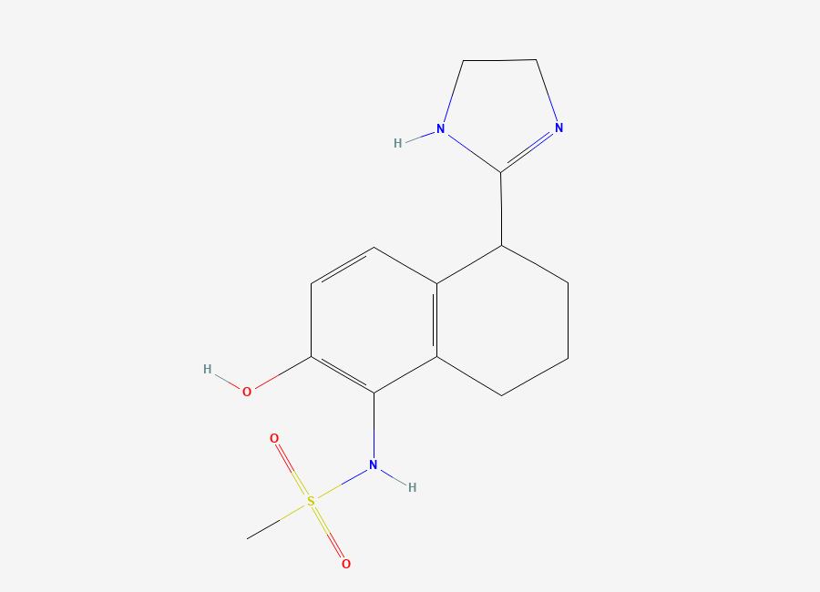 Two-dimensional chemical structure of A 61603