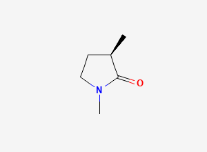 Two-dimensional chemical structure of N-Methylpyrrolidone EP Impurity C, CAS 19597-07-0