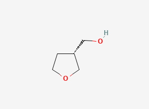 Two-dimensional chemical structure of [(3R)-oxolan-3-yl]methanol