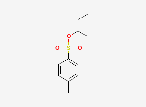 Two-dimensional chemical structure of Butan-2-yl 4-methylbenzenesulfonate