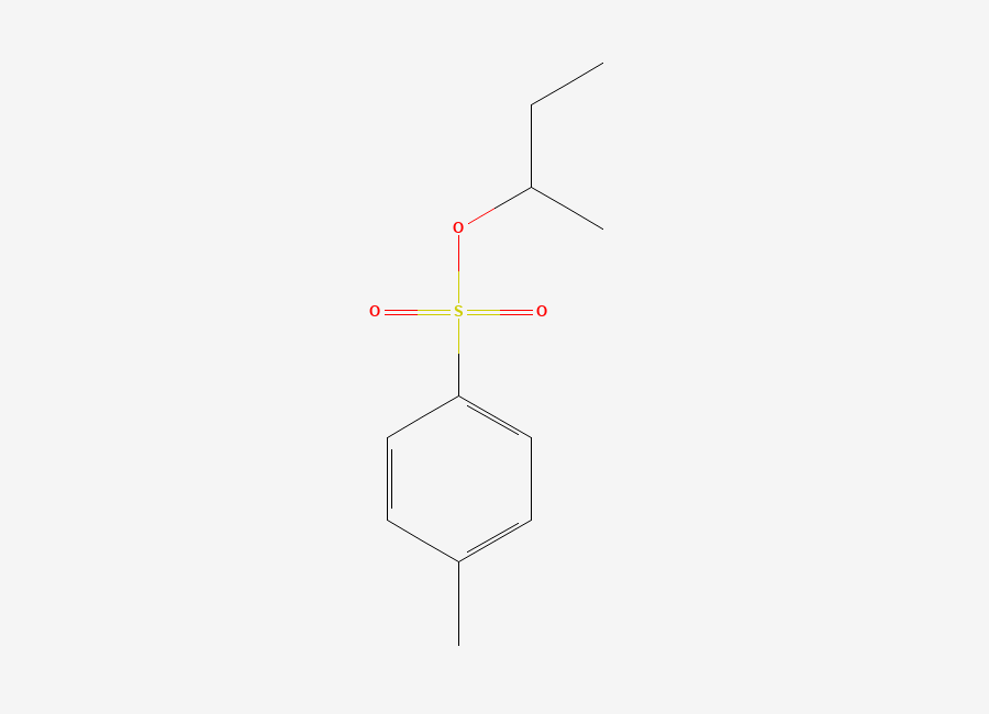Two-dimensional chemical structure of Butan-2-yl 4-methylbenzenesulfonate