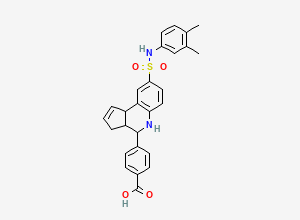 Two-dimensional chemical structure of MX-69