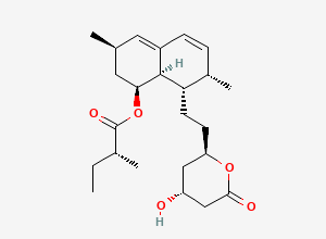 Two-dimensional chemical structure of Epilovastatin
