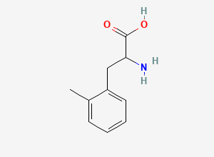 Two-dimensional chemical structure of 2-Amino-3-o-tolyl-propionic acid