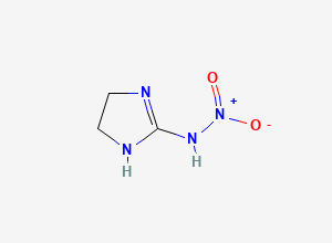 Two-dimensional chemical structure of Imidacloprid EP Impurity B, CAS 5465-96-3