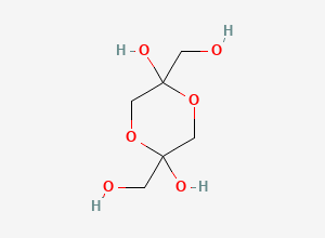 Two-dimensional chemical structure of Dihydroxyacetone dimer