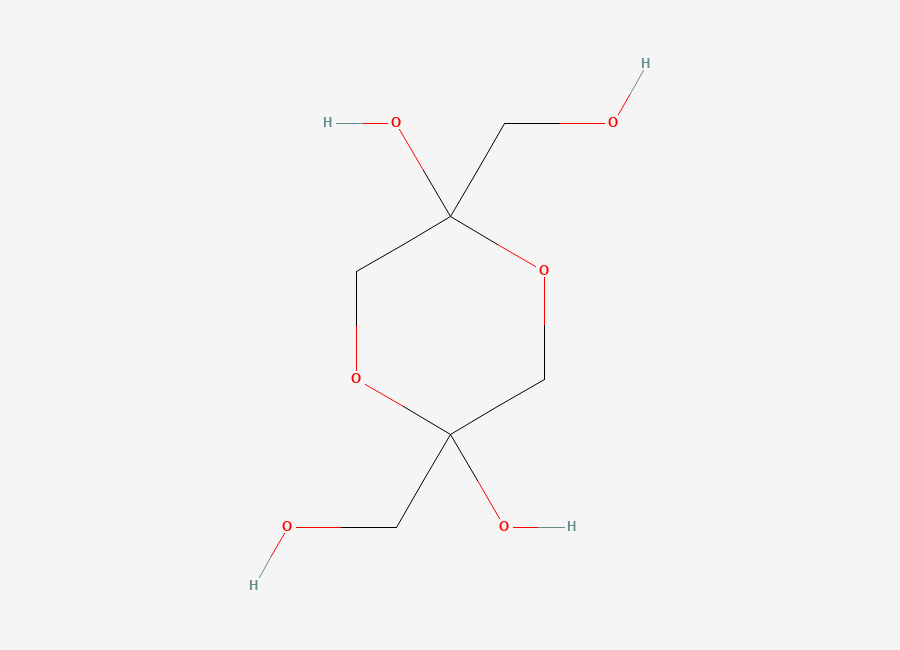 Two-dimensional chemical structure of Dihydroxyacetone dimer