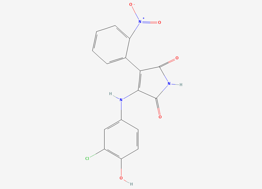 Two-dimensional chemical structure of SB 415286