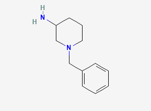 Two-dimensional chemical structure of 1-Benzylpiperidin-3-amine
