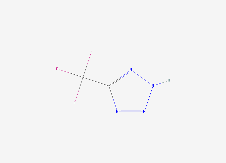 Two-dimensional chemical structure of 2H-Tetrazole, 5-(trifluoromethyl)-, sodium salt (1:1)