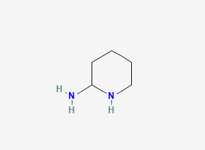 Two-dimensional chemical structure of 2-Aminopiperidine