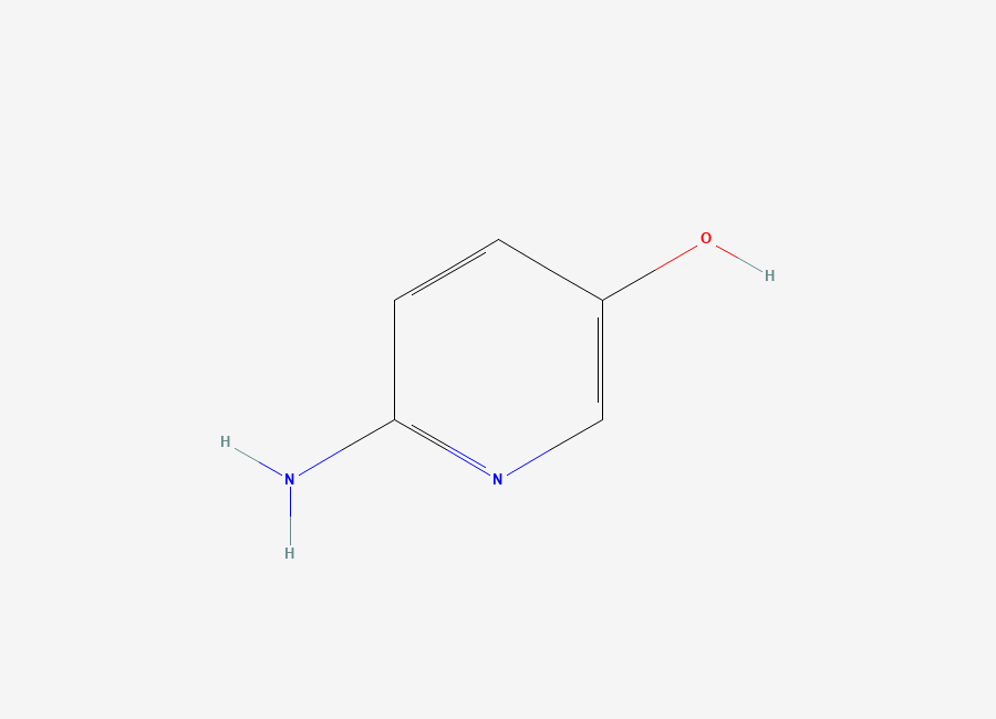Two-dimensional chemical structure of 2-Amino-5-hydroxypyridine