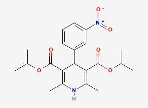 Two-dimensional chemical structure of Nimodipine EP Impurity B / Nimodipine BP Impurity B, CAS 21881-78-7