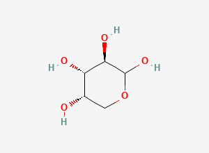 Two-dimensional chemical structure of L-Arabinose