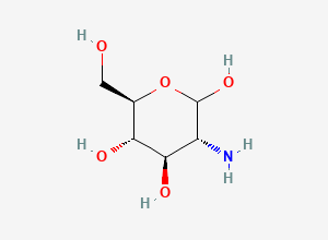 Two-dimensional chemical structure of D-Glucosamine
