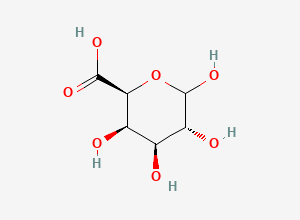 Two-dimensional chemical structure of D-Galacturonic Acid