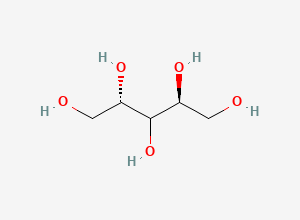 Two-dimensional chemical structure of Xylitol EP Impurity A / L-arabinitol, CAS 7643-75-6