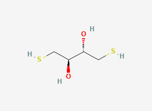 Two-dimensional chemical structure of Dithioerythritol