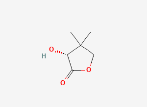 Two-dimensional chemical structure of Dexpanthenol EP Impurity C, CAS 599-04-2