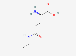 Two-dimensional chemical structure of L-Theanine