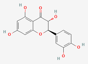 Two-dimensional chemical structure of Taxifolin