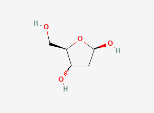 Two-dimensional chemical structure of Cladribine EP Impurity E (Free Base), CAS 1831121-84-6