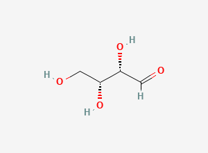 Two-dimensional chemical structure of D-Threose