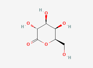 Two-dimensional chemical structure of D-galactono-1,5-lactone
