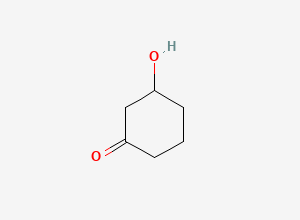 Two-dimensional chemical structure of 3-Hydroxycyclohexanone