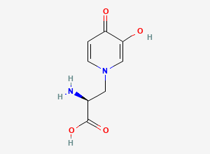 Two-dimensional chemical structure of Mimosine