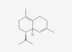 Two-dimensional chemical structure of delta-Cadinene