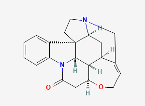 Two-dimensional chemical structure of Strychnine