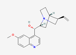 Two-dimensional chemical structure of Quinidine, CAS 56-54-2