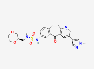 Two-dimensional chemical structure of Mk-2461