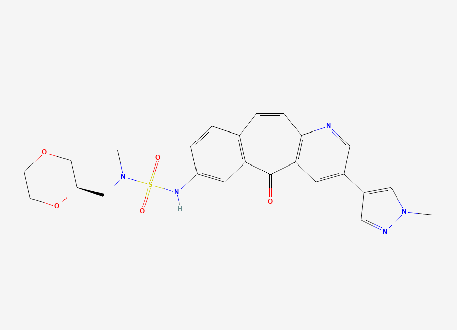 Two-dimensional chemical structure of Mk-2461