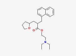 Two-dimensional chemical structure of Naftidrofuryl, CAS 31329-57-4