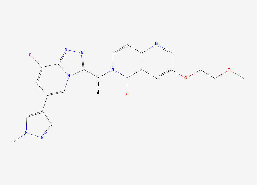 Two-dimensional chemical structure of Amg-337