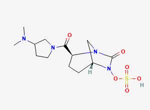 Two-dimensional chemical structure of Relebactam Impurity 117