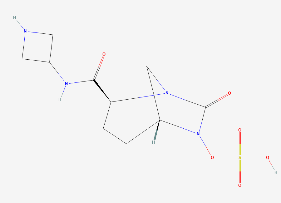 Two-dimensional chemical structure of Relebactam Impurity 115