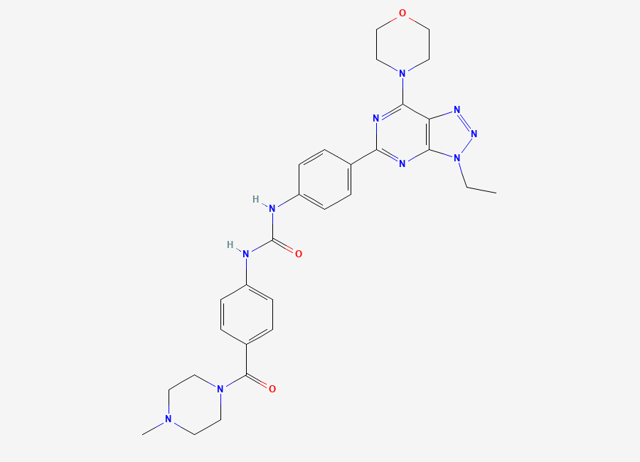 Two-dimensional chemical structure of Pki-402
