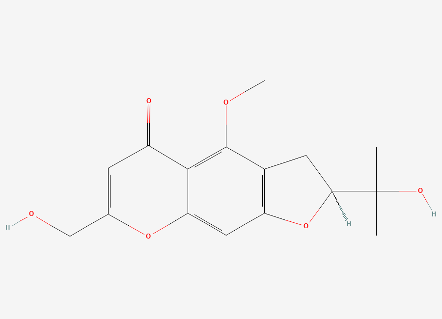 Two-dimensional chemical structure of Cimifugin