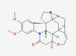 Two-dimensional chemical structure of Brucine